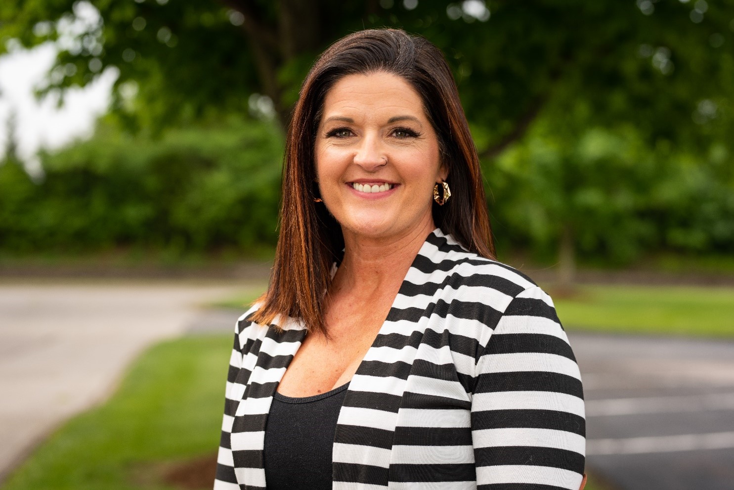 Erica looking at the camera