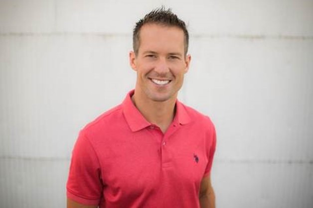 Troy looking at the camera